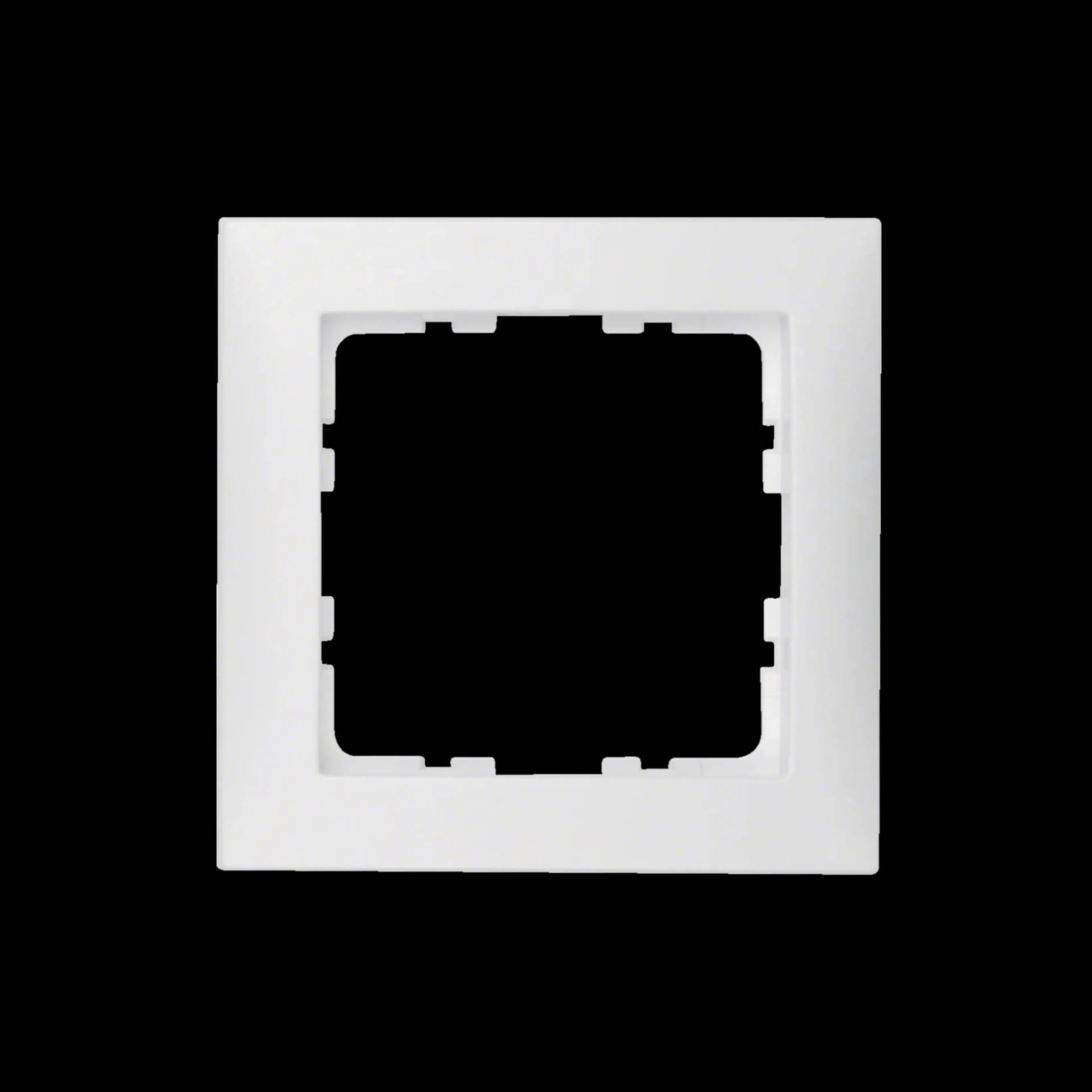 Kombinationsram Hager 1-fack i Plast S.1