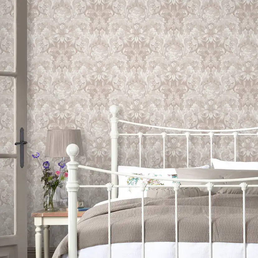 Tapet Laura Ashley Apolline Dove Grå 119843