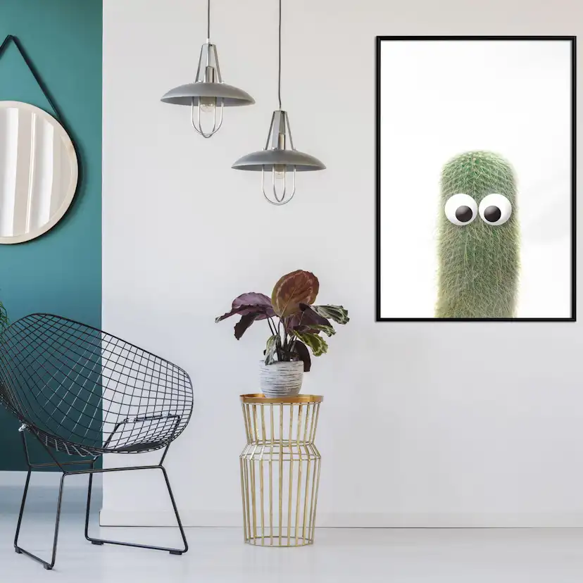 Poster Artgeist Affisch Prickly Friend