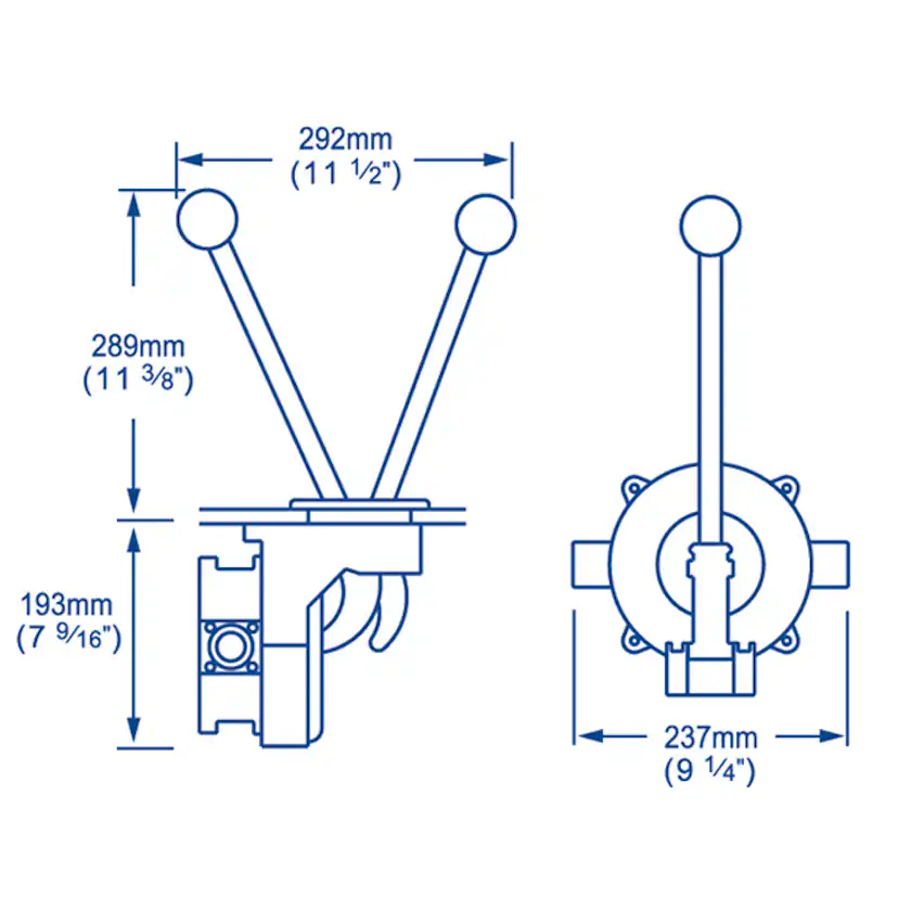 Länspump Whale Gusher Titan BP 4410