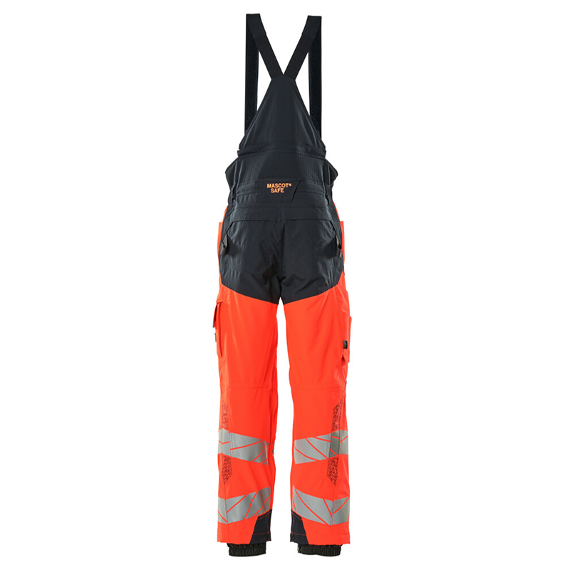 Mascot ACCELERATE SAFE Vinterbyxor 19090-449-22210 Storlek: XL, Färg: Hi-vis Röd/mörk Marin
