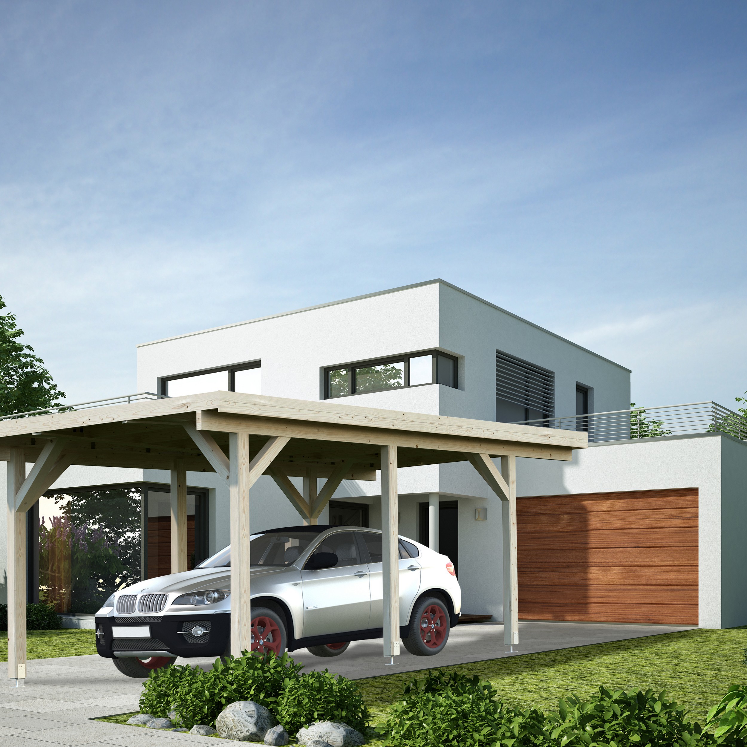 Carport Palmako Karl 11,7 m2