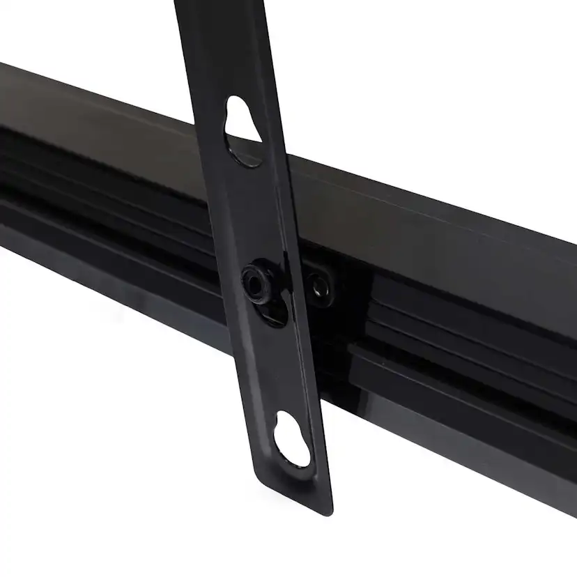 Växthus Metalcraft 1,02 kvm Svart Rektangulärt