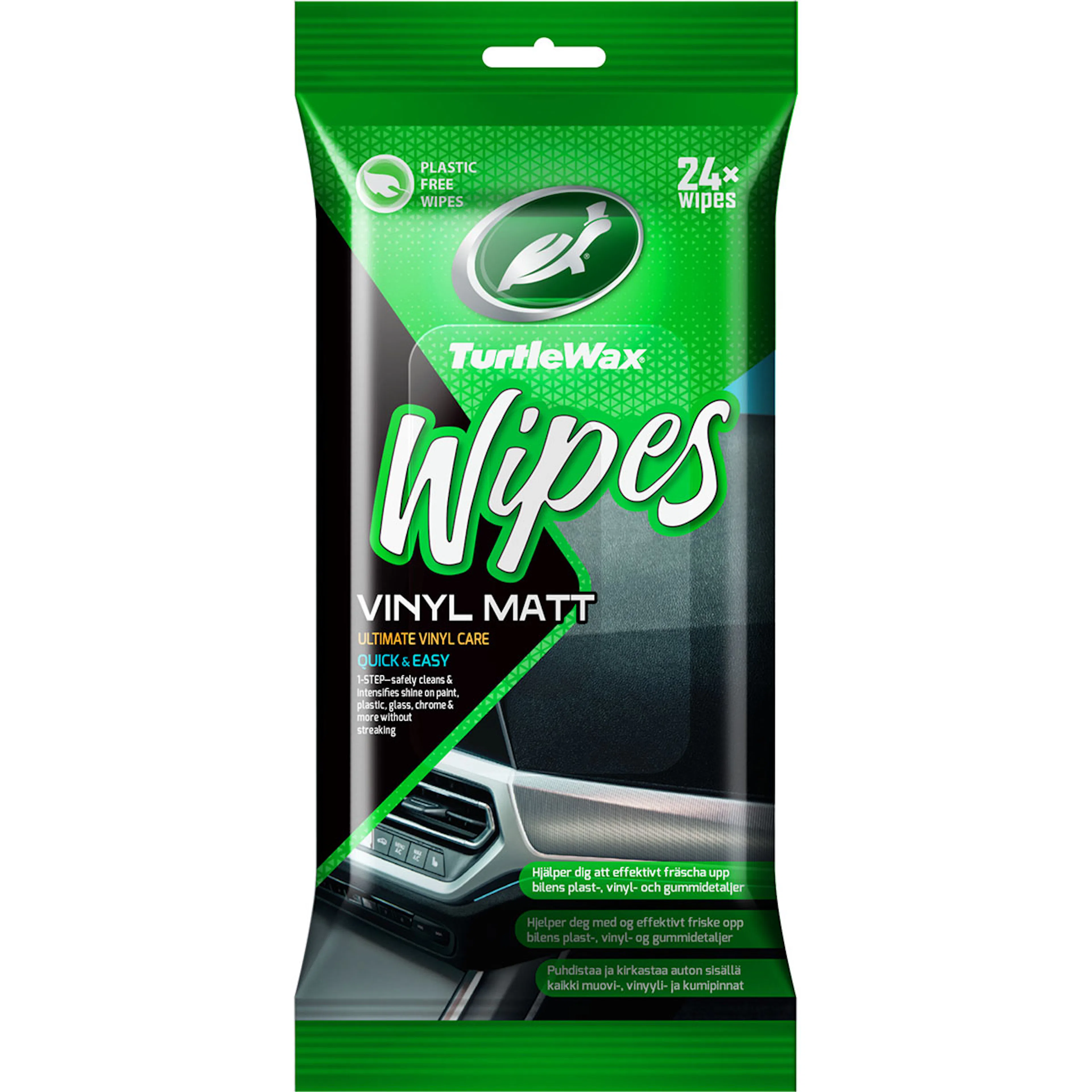 Wipes Turtle Wax Vinyl Matt Flatpack