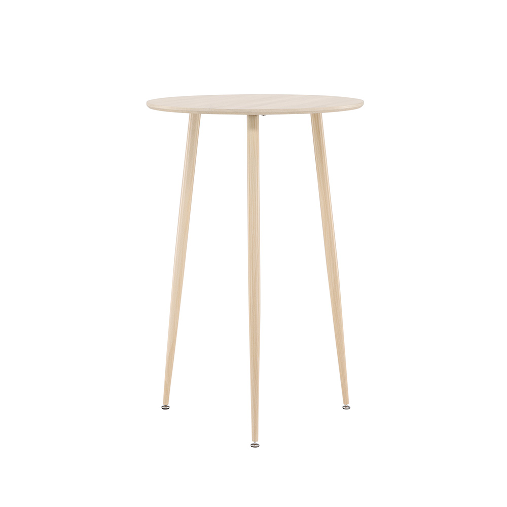 Plaza Bar Table ⌀70 - Whitewash / Vittvätt