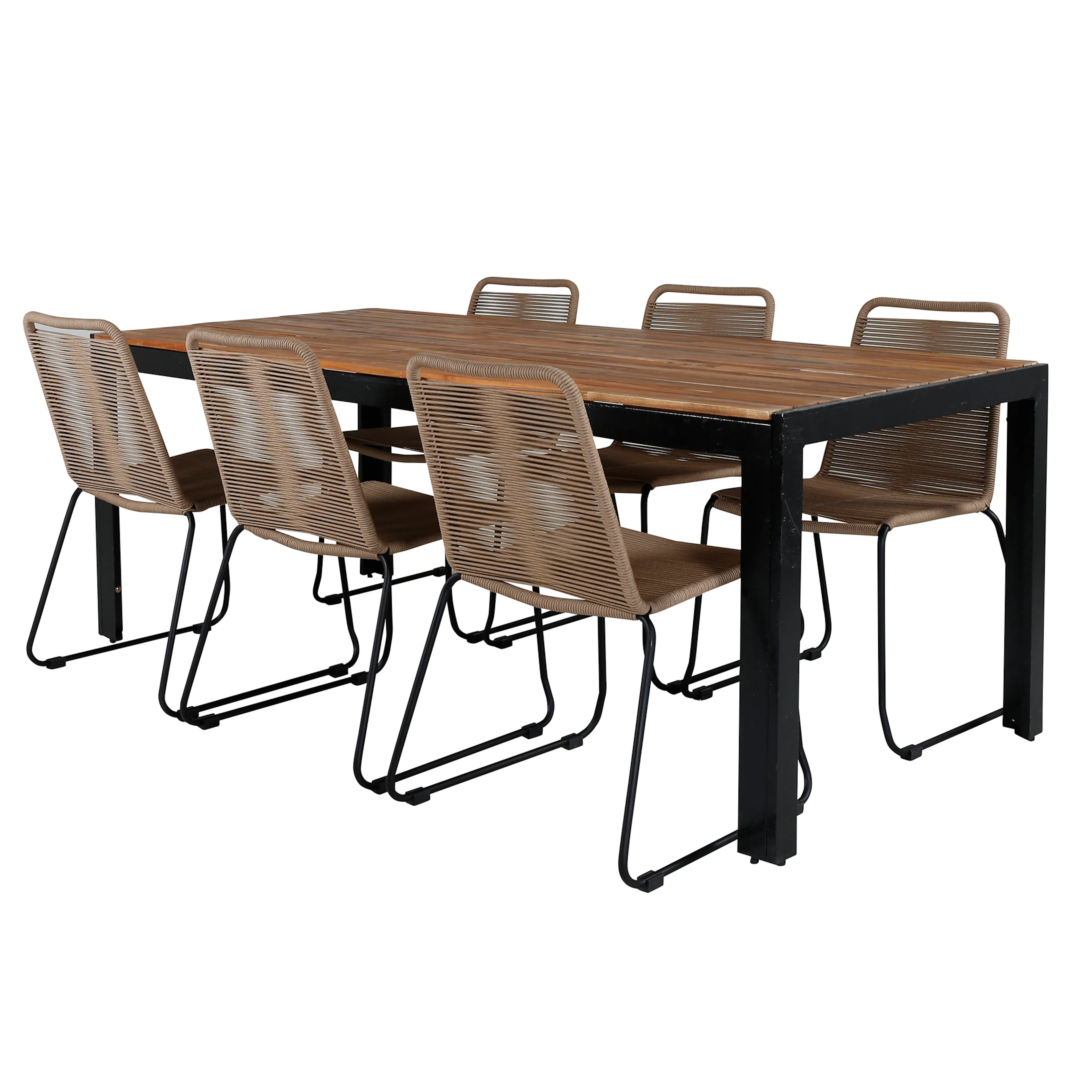 Svart/Beige