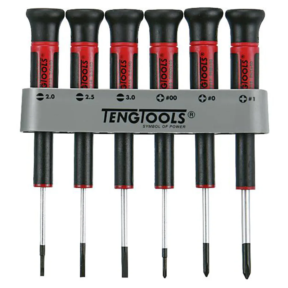 Finmekanikermejselsats Teng Tools 6-Delar