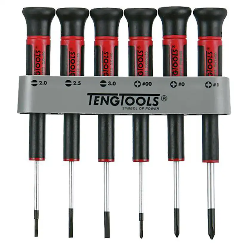Finmekanikermejselsats Teng Tools 6-Delar