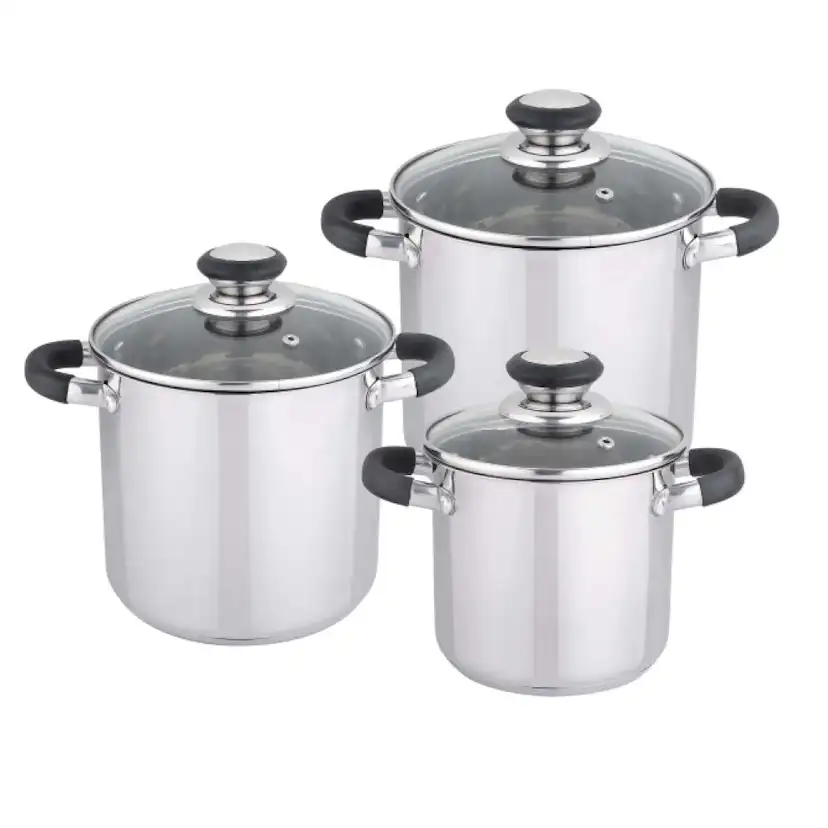 Kastrullset Smart Living 3-delar