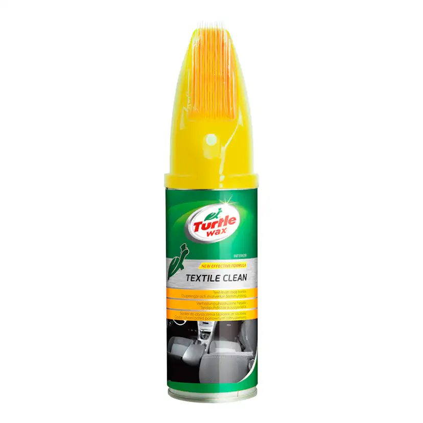 Bilschampo Turtle Wax Textile Clean med Borste 300ml