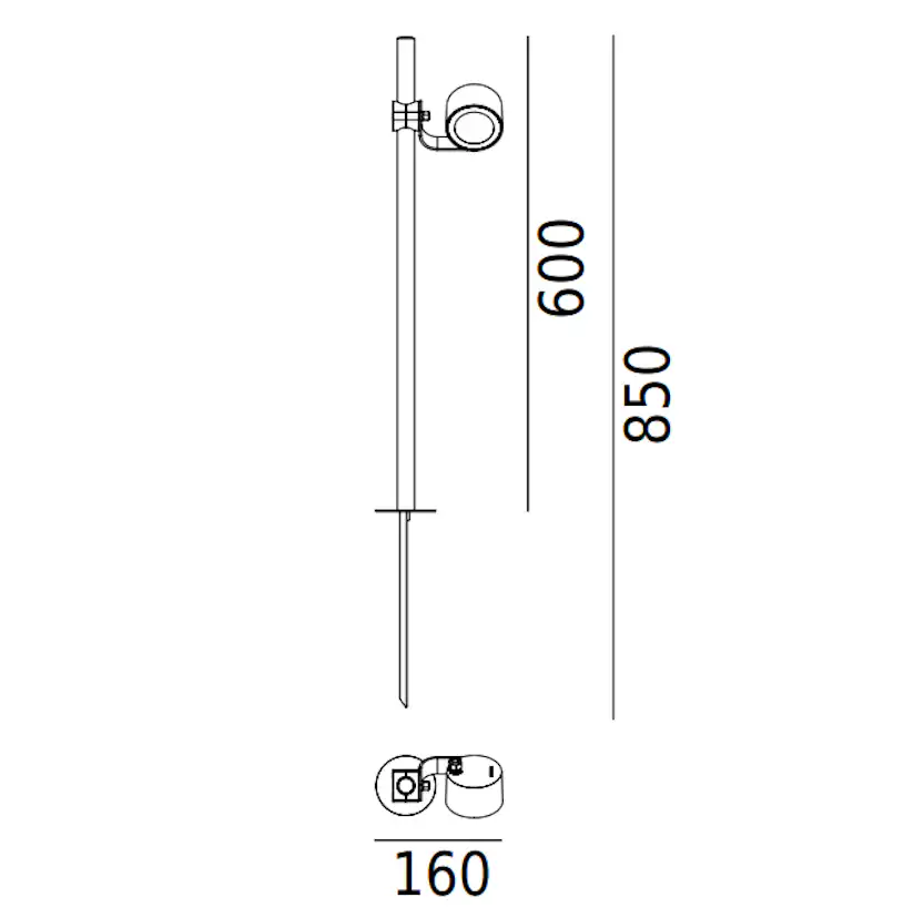 Markspotlight Norlys Moss