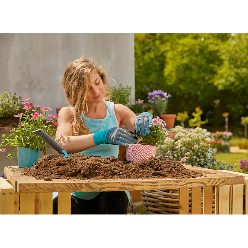 Trädgårdshanske Gardena Mobilpekfunktion