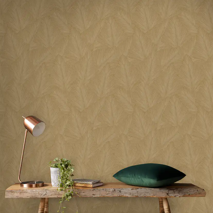 Tapet Superfresco Easy Maya Warm Guld 120982