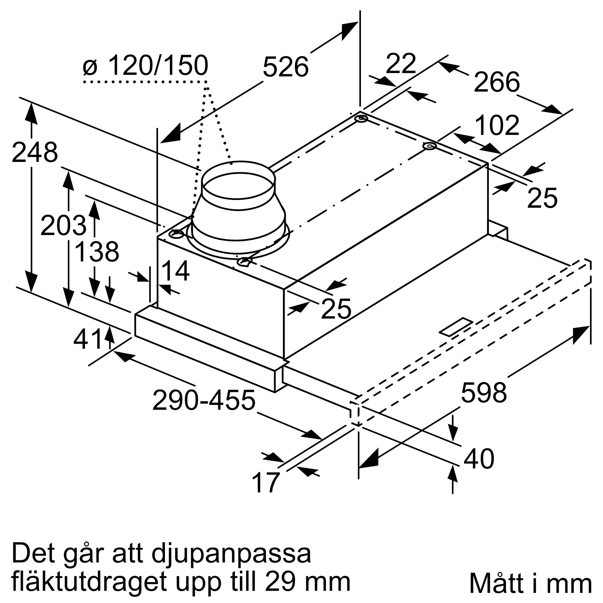 Köksfläkt Bosch DFM064A53