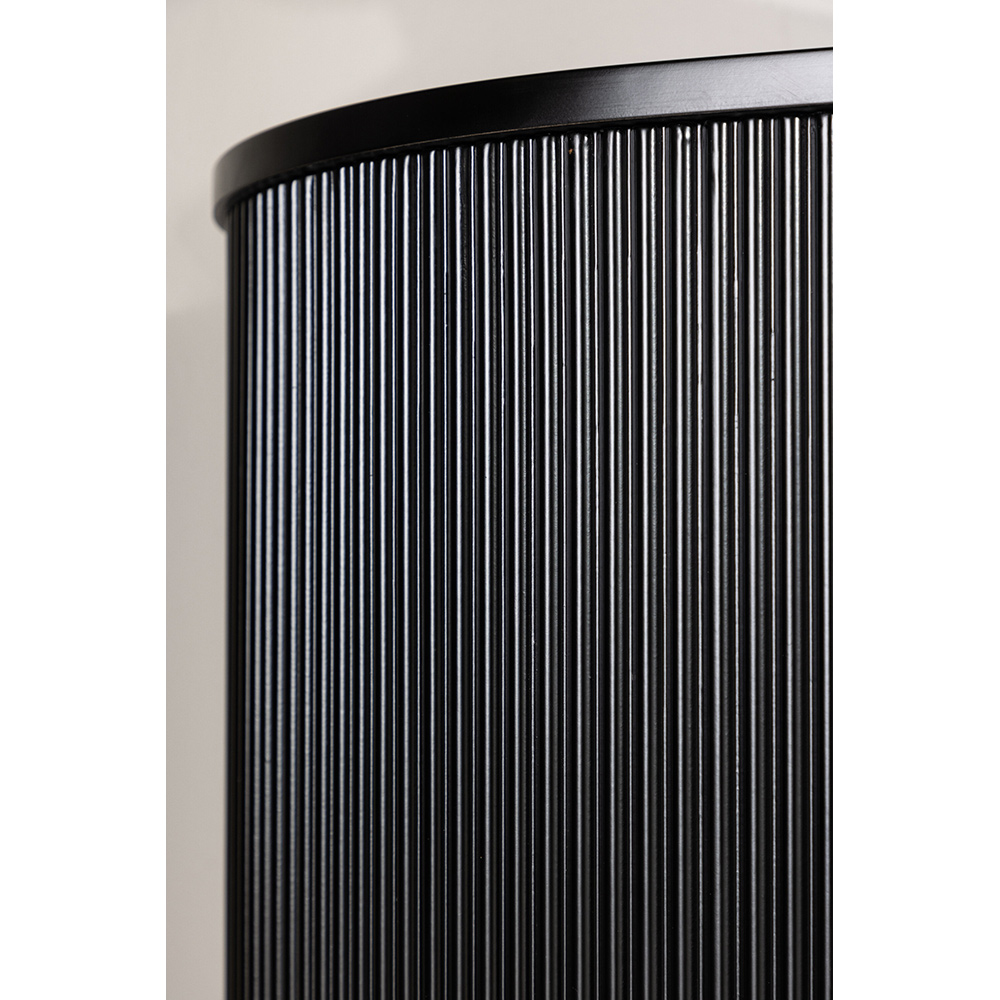 Sidobord Venture Home Loca Svart Vägghängt Bord med Skåp