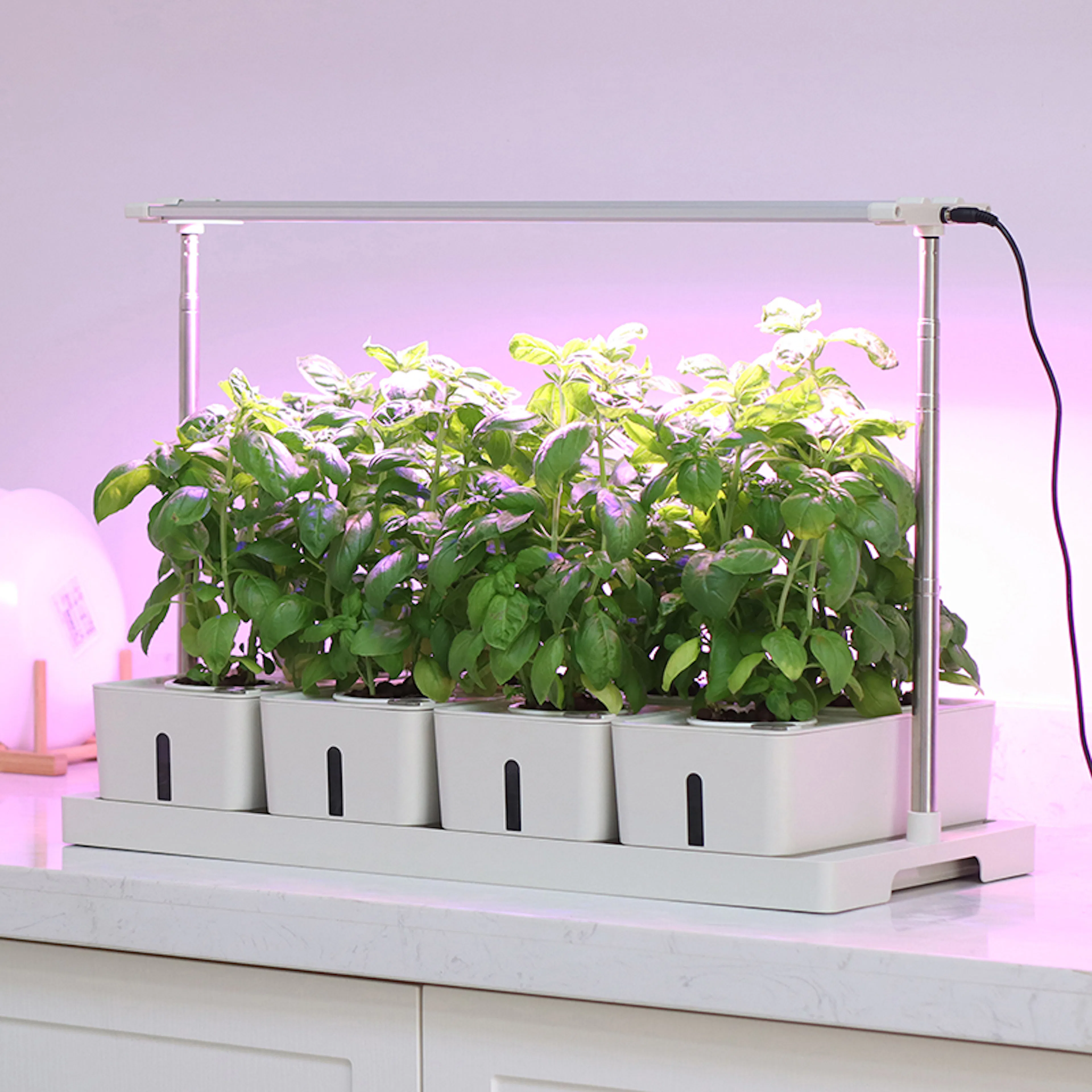 Hydroponisk Odling RobotGarden Odlingslådor Med Växtlampa & Startkit för Hemmaodling