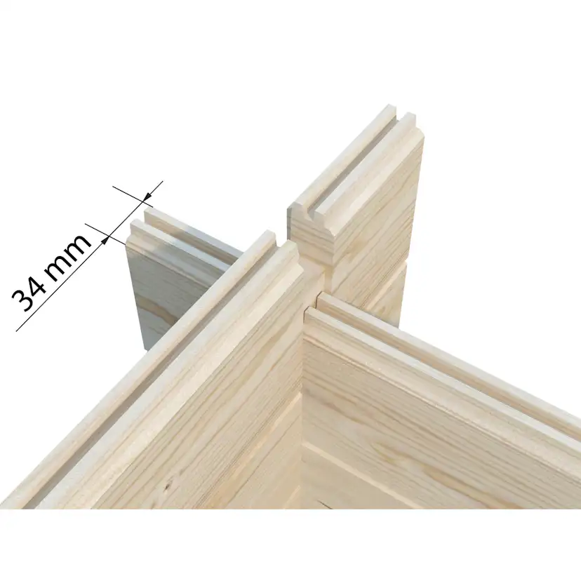 Stuga Lisa 11,5 m2 Obehandlad