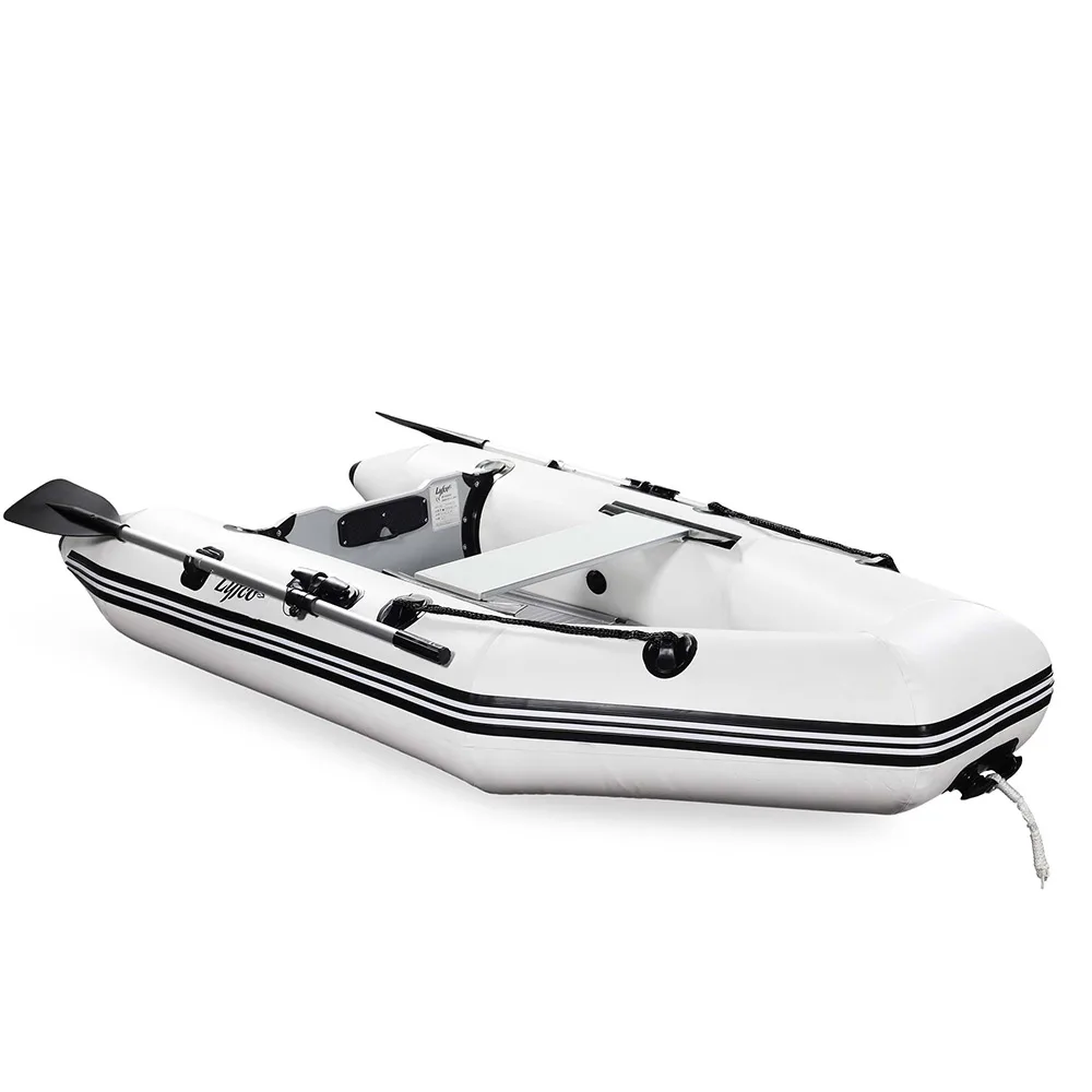 Gummibåt 230cm (0,9 mm PVC), vit Färg Vit