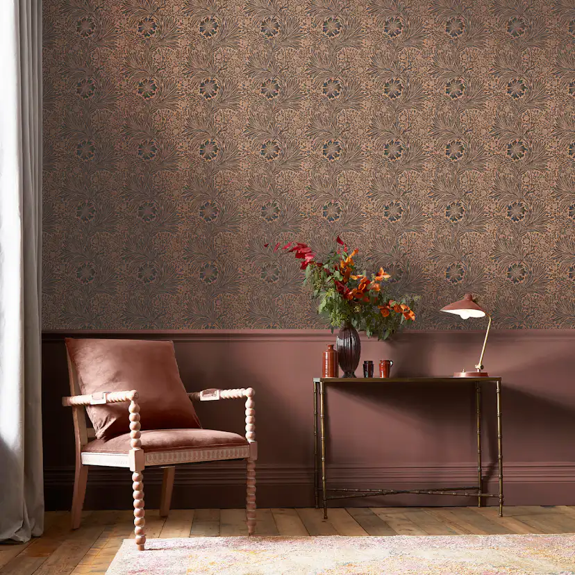 Tapet William Morris At Home Marigold Fibrous 124254