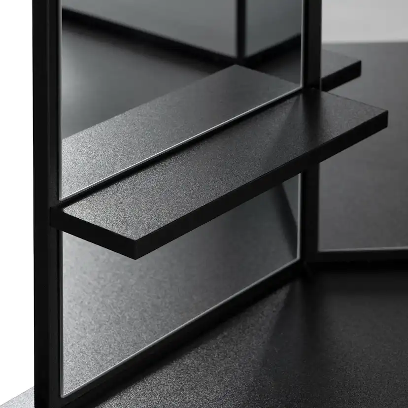 Sminkbord Scandinavian Choice Hakebo Hörnskrivbord med Pall och Spegel