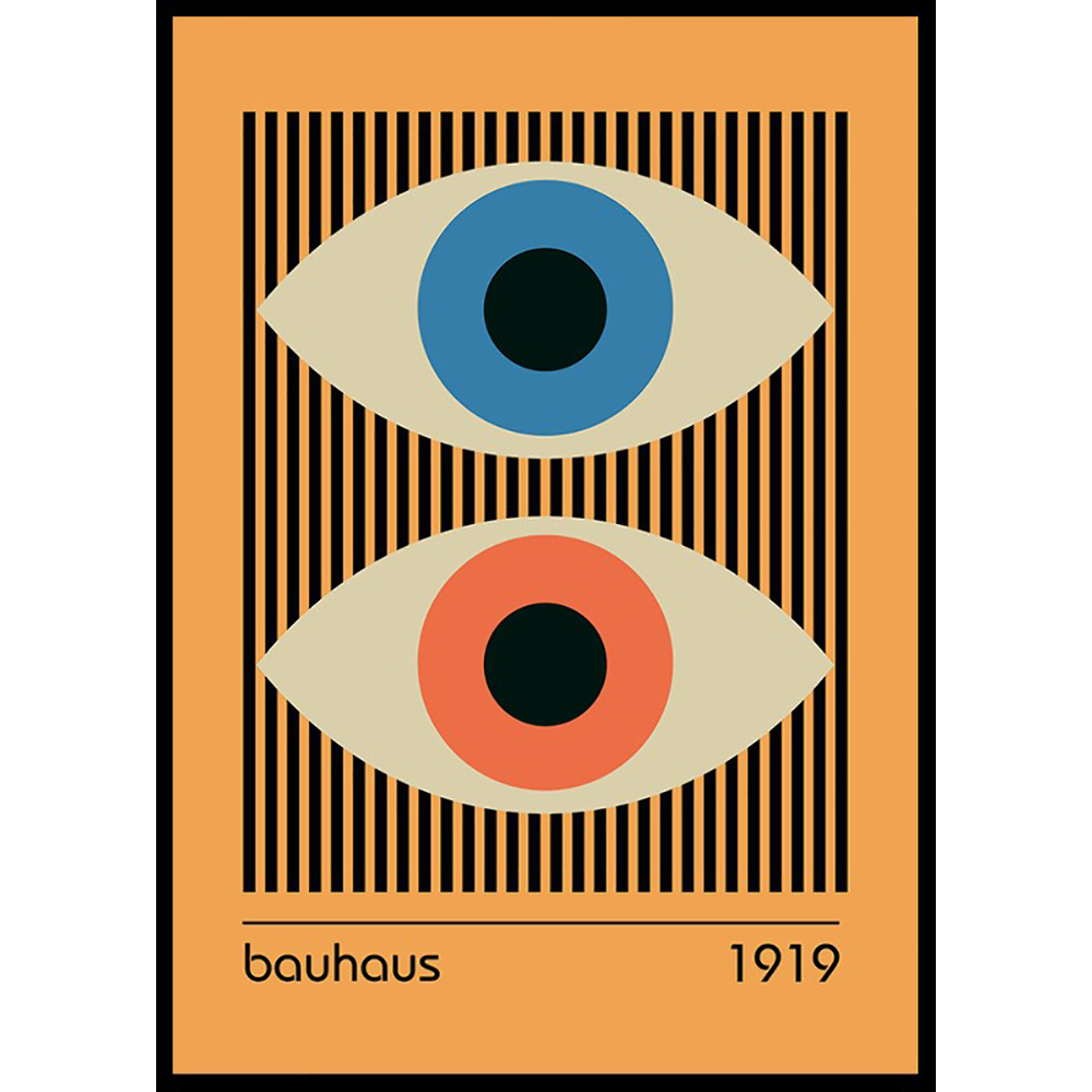 Poster Gallerix Bauhaus Eyes No1