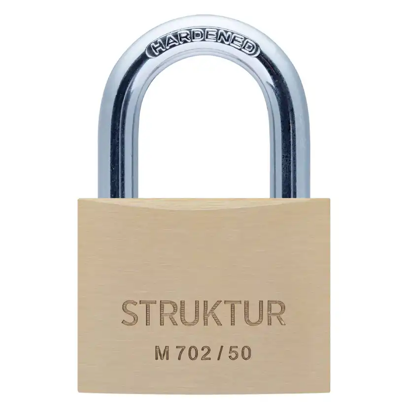 Hänglås Millers Mässing M 702/50