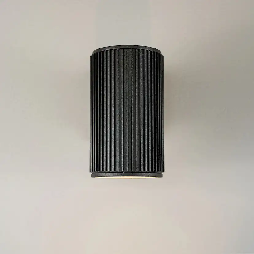 Vägglampa Utomhus Svart Downlight H16cm - Tylösand Färg: Svart
