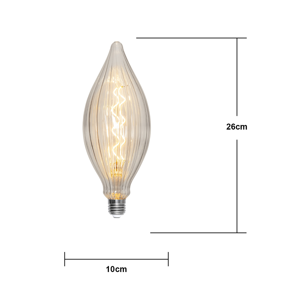LED-lampa Star Trading Decoled Line E27 C100