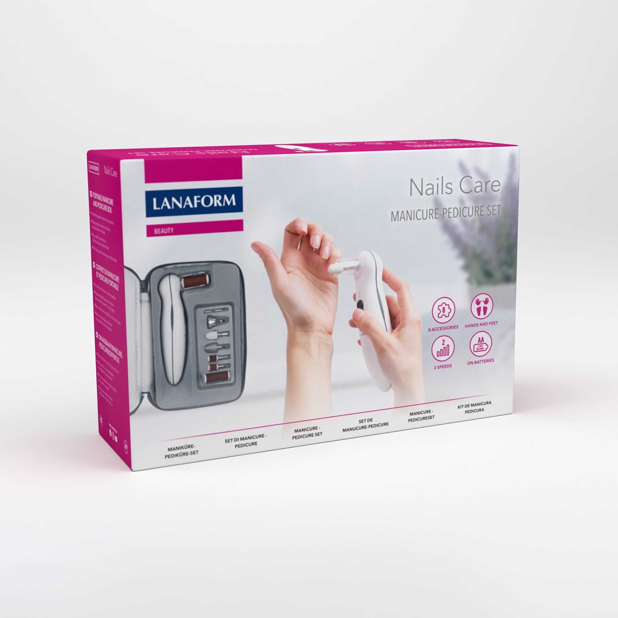 Manikyr/Pedikyr-set Lanaform Nails Care