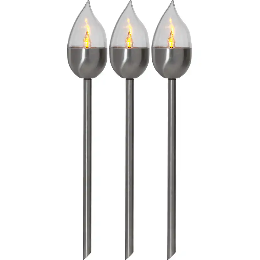 Solcells-pollare Star Trading Mini Olympus Twilight