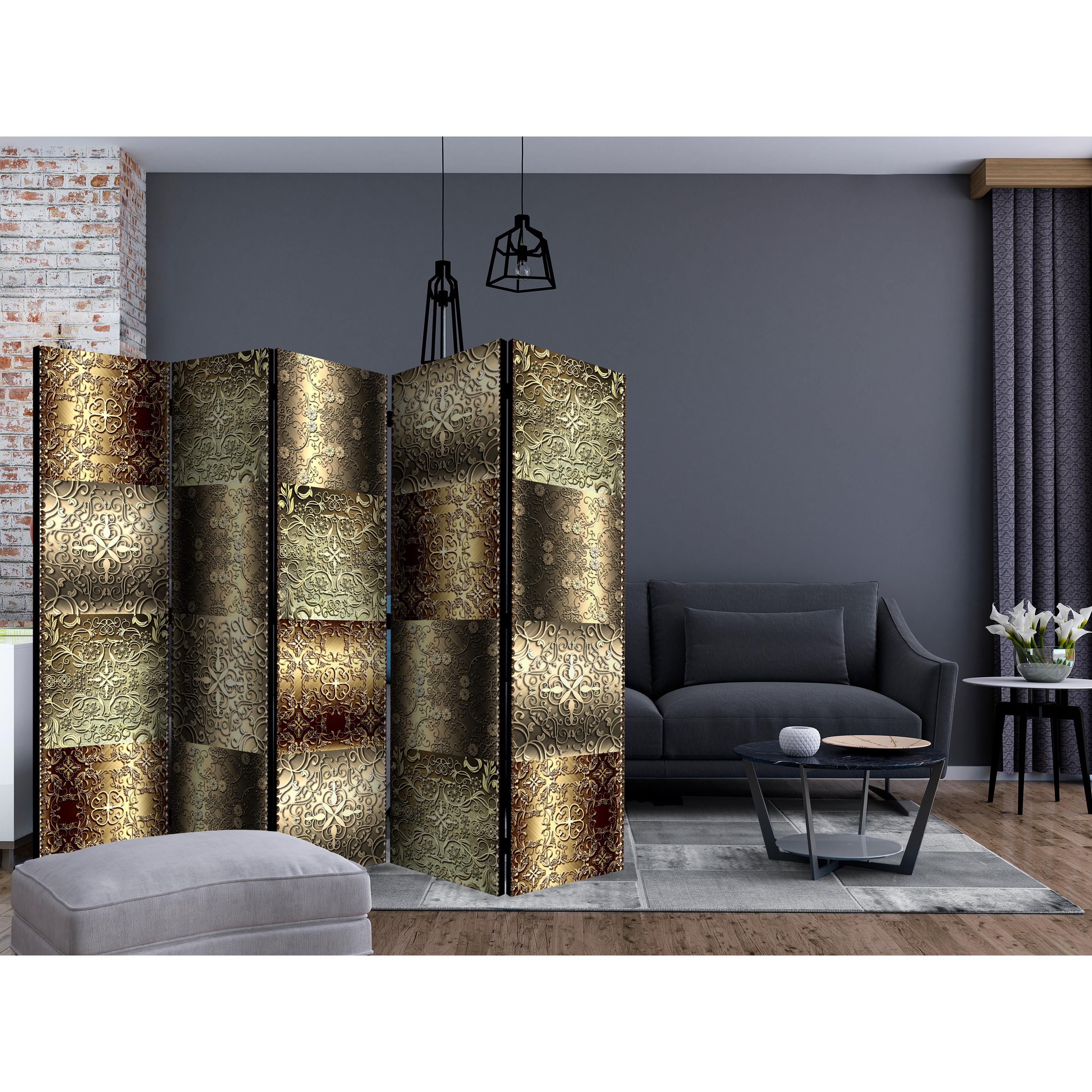 Rumsavdelare Arkiio Metal Plates II 225x172 cm