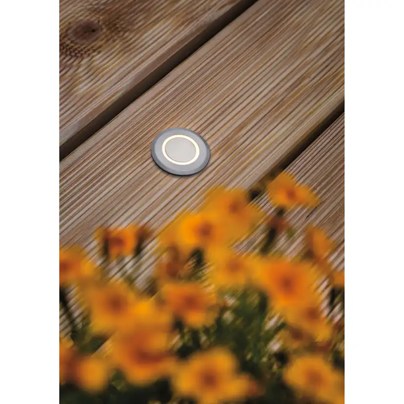 LED Infälld Markbelysning Paulmann House Stripe Rund IP67 230V