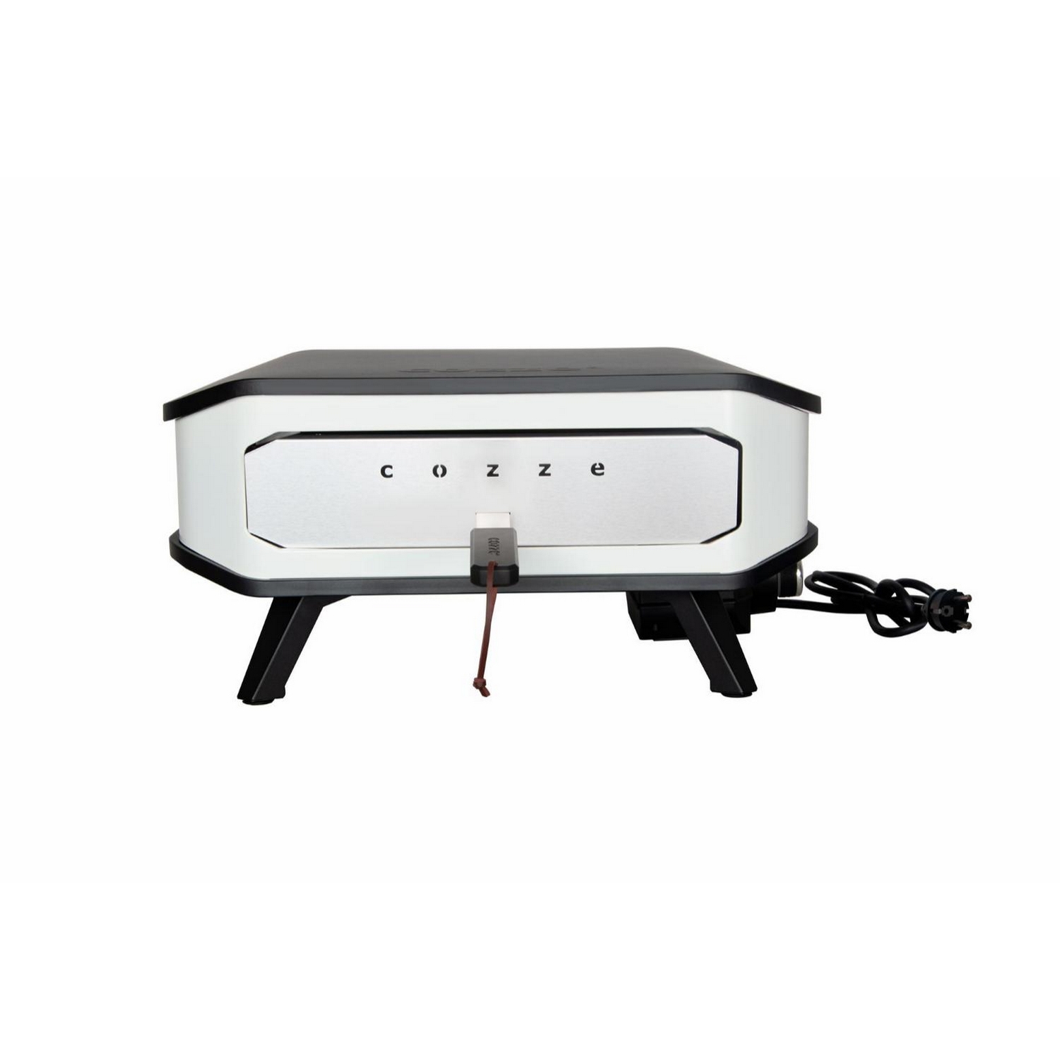 Pizzaugn Cozze El 17 tum med Pizzasten och Frontlucka