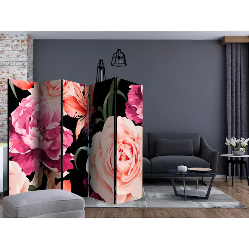Rumsavdelare Arkiio Roses of Love II 225x172 cm