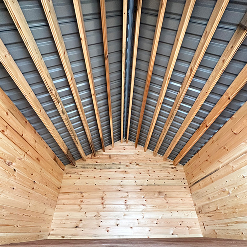 Plåttakspaket LP Garden För Timmerlada S10 R-20