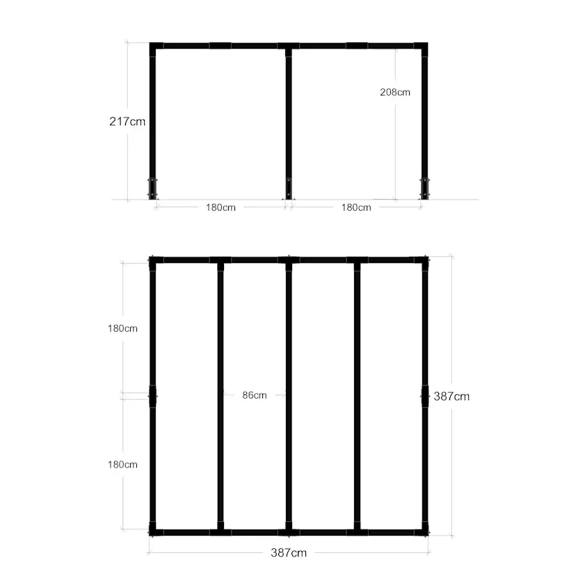 Pergola PLUS Cubic
