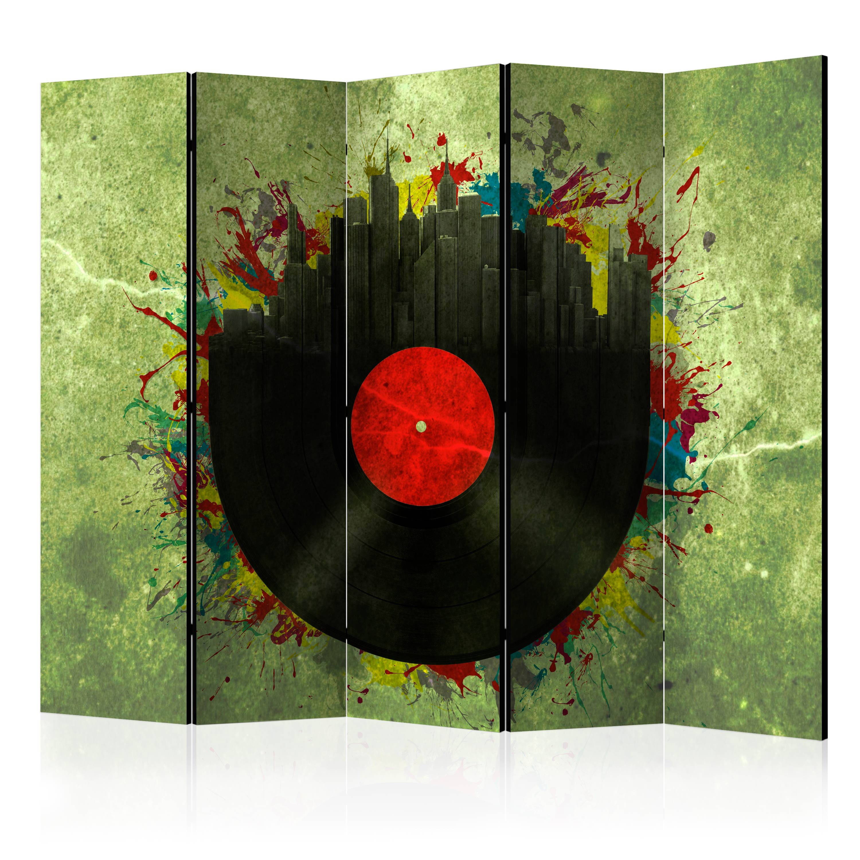 Rumsavdelare Arkiio Colorful Melodies of the city II 225x172 cm