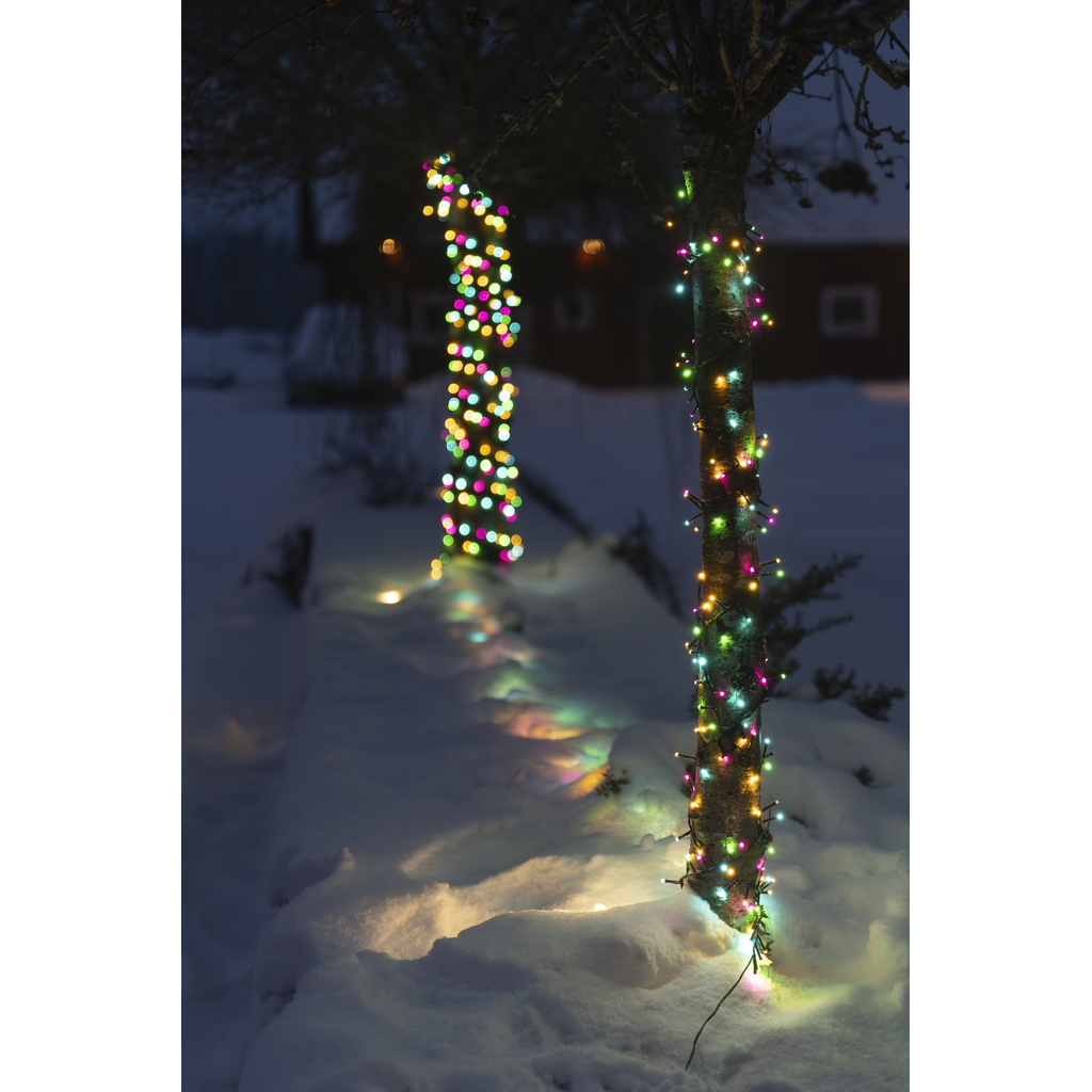 Ljusslinga Gnojö Konstsmide Candy Cluster 600st LED-lampor 30V/IP44