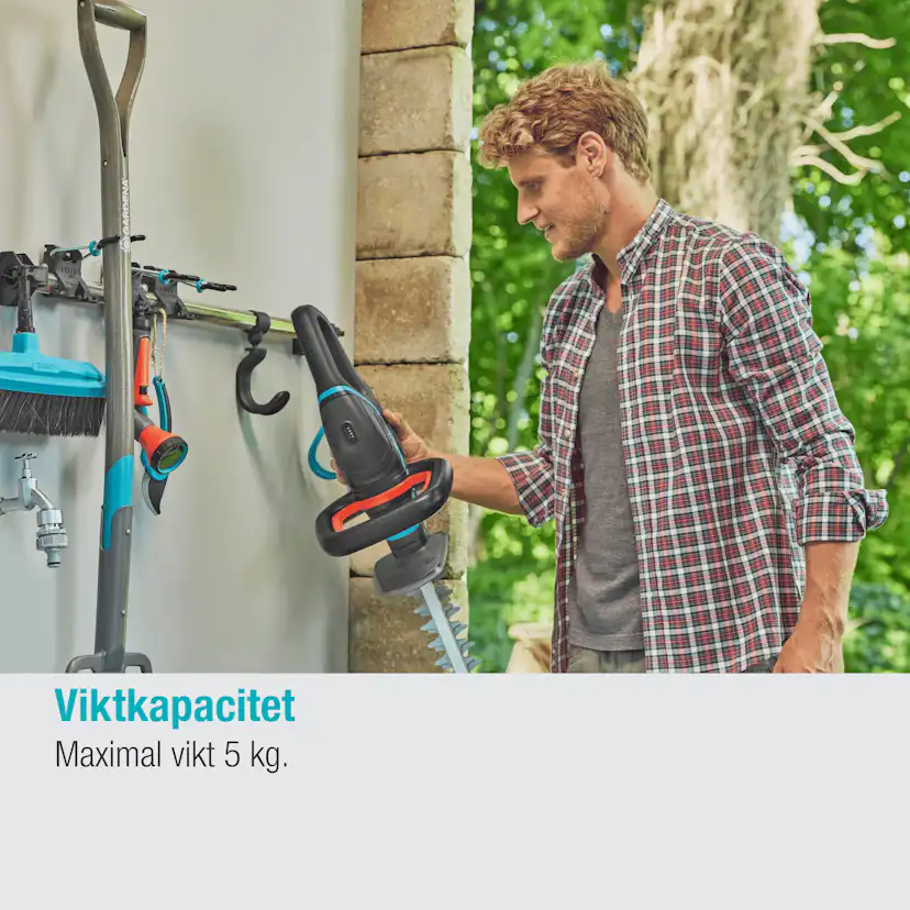 Redskapshållare Gardena Set Plus och Krok