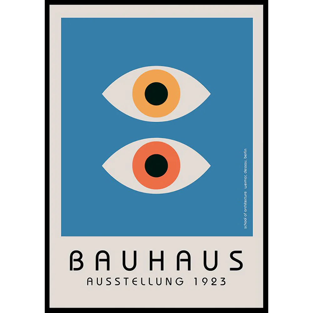 Poster Gallerix Bauhaus Eyes No2