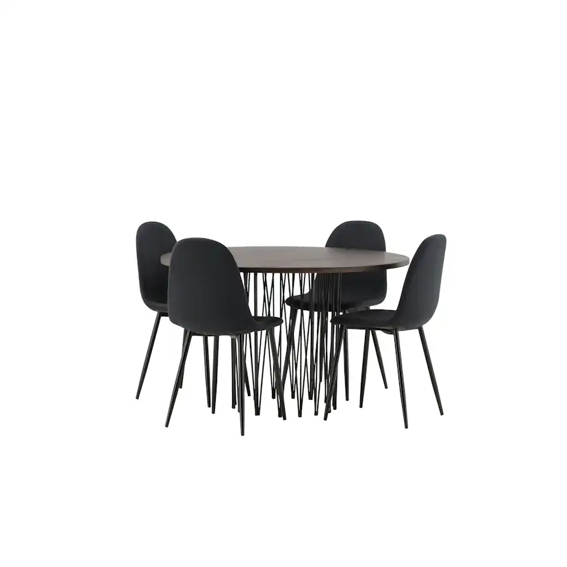 Matgrupp furniture/fashion Stone med 4 Polar Stolar