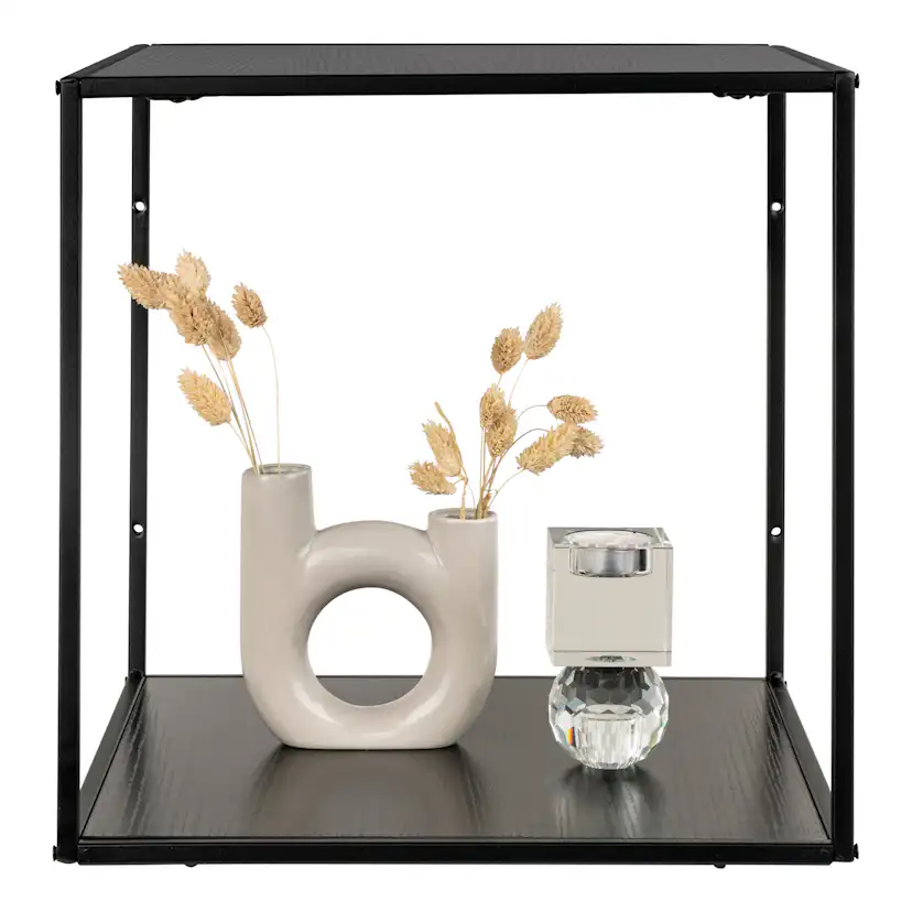 Hylla House Nordic Vita Kub Svart