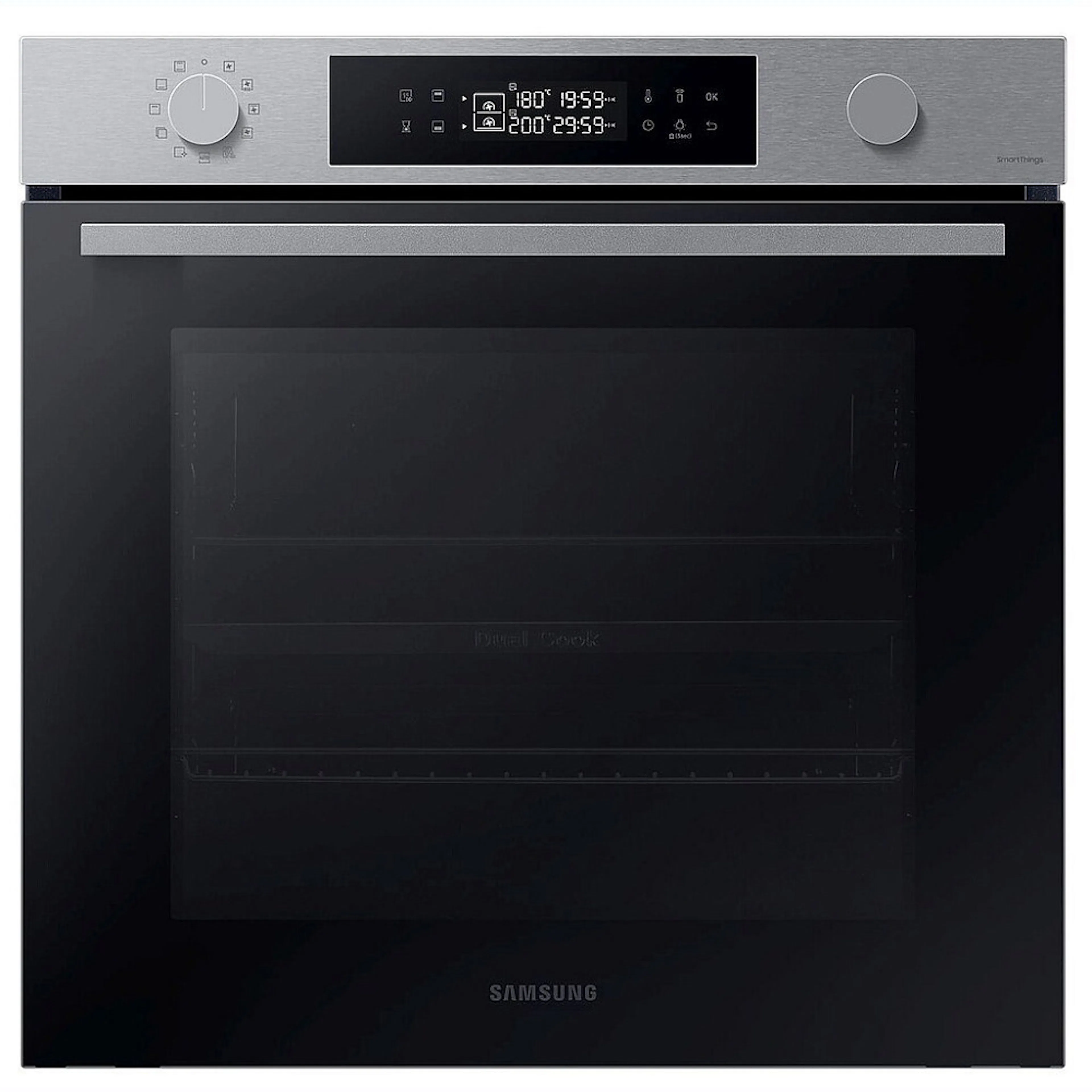 Inbyggnadsugn Samsung Series 4 NV7B44305CS/U1 Rostfri med Dual Cook och Air Sous Vide