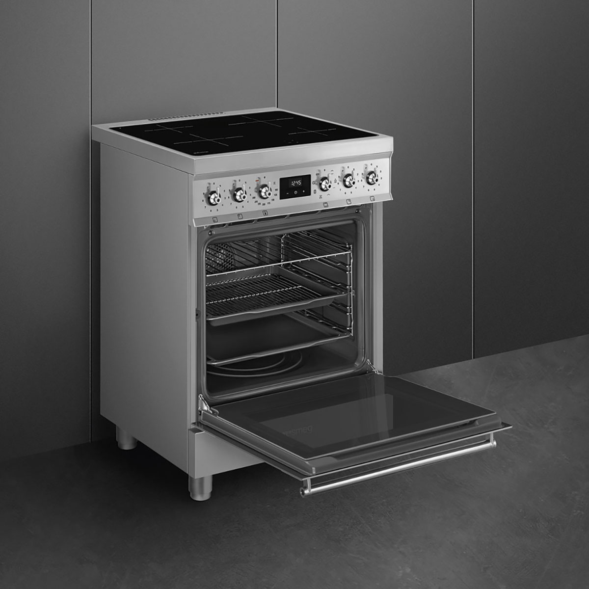 Induktionsspis Smeg C6IMXM2