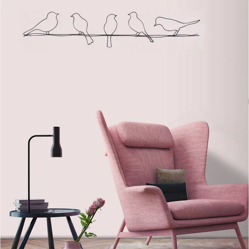 Metallkonst Art for the Home Fågel