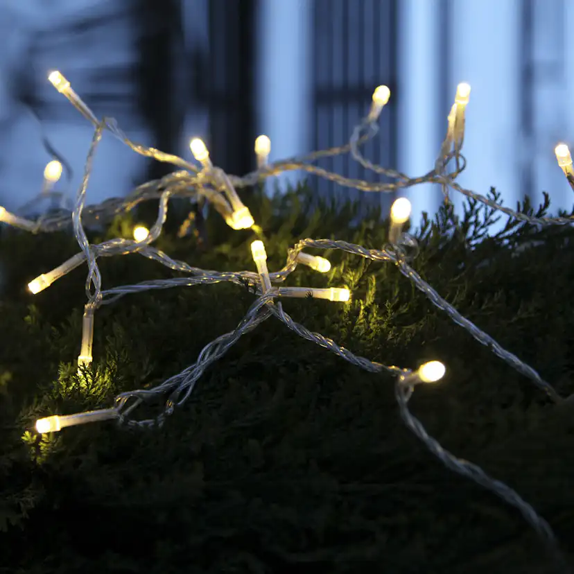 Ljusslinga Star Trading Serie LED Transparent