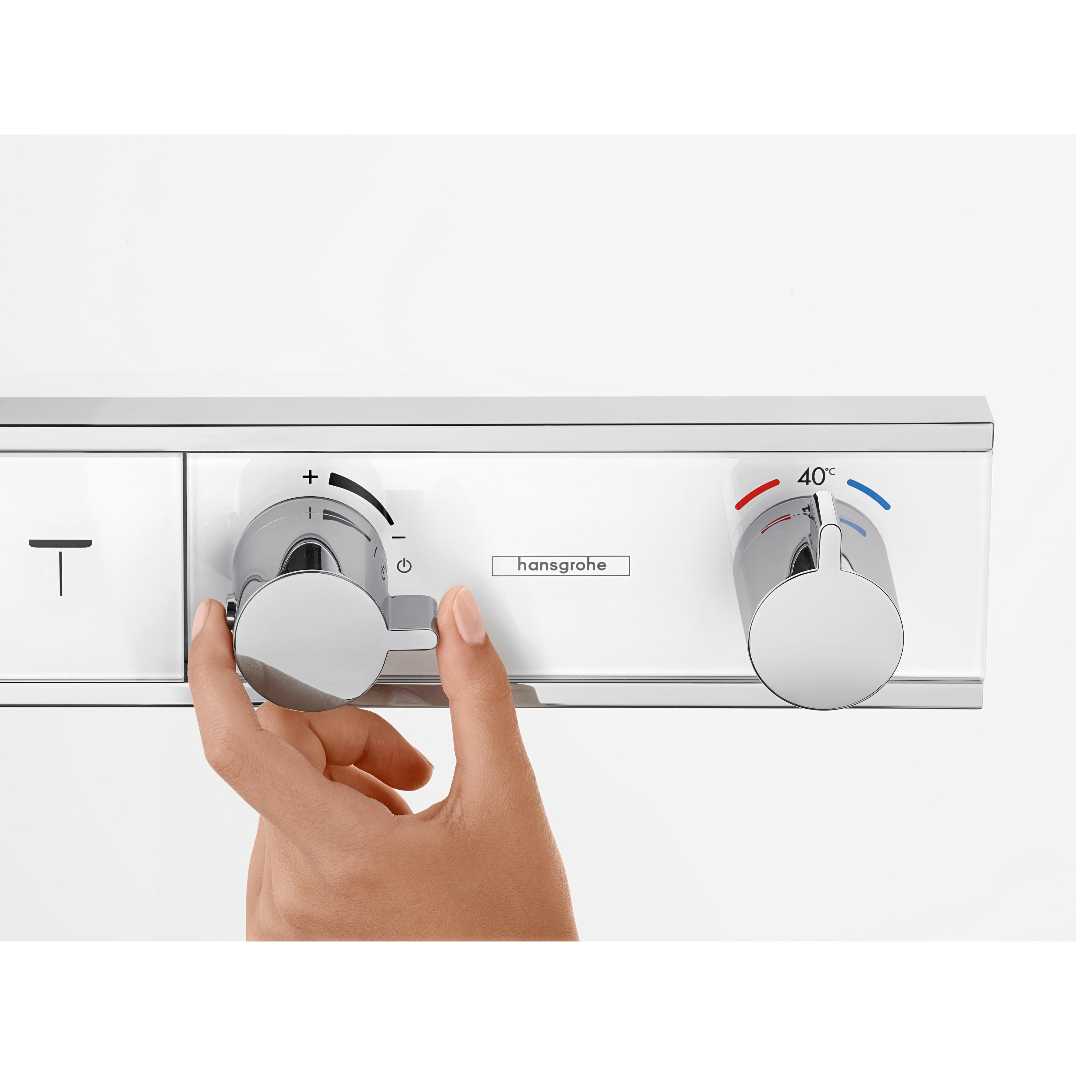 Duschblandare Hansgrohe Rainselect 4 Funktioner med Handduschhållare