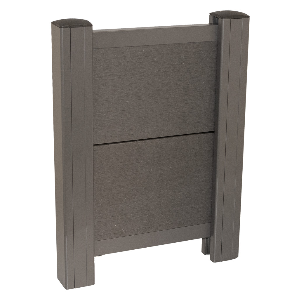 Staketset Hortus Komposit Borstat Höjd 160,3 cm