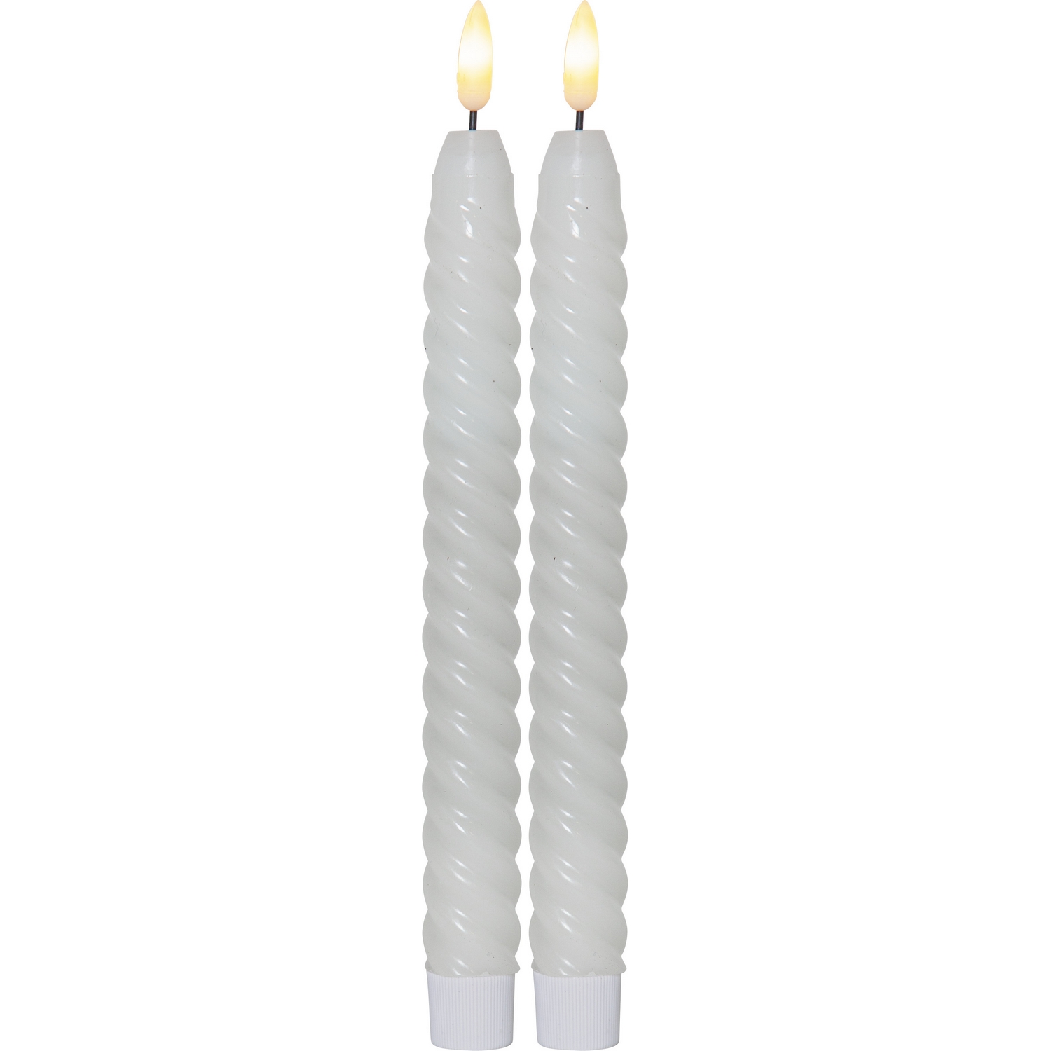 Antikljus Star Trading Flamme Swirl LED 2-pack