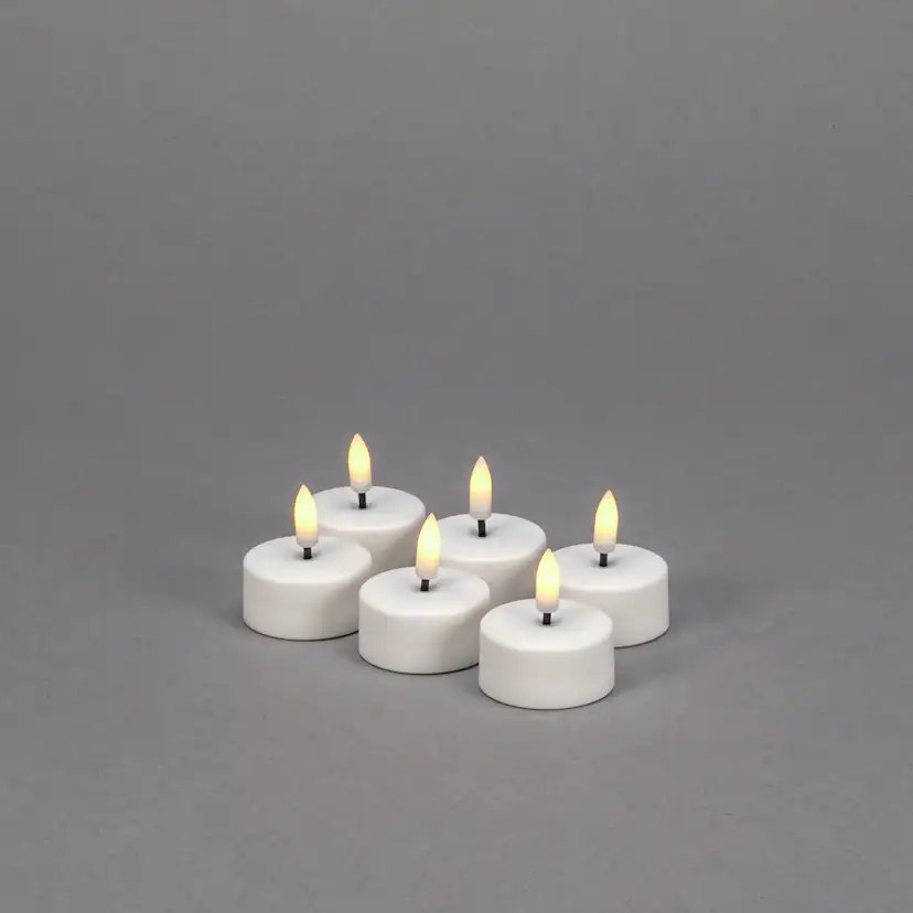 LED-värmeljus Gnosjö Konstsmide Utomhus 6-pack